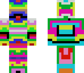 colorful man