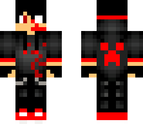 half herobrine boy
