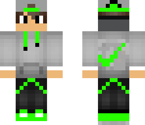 green nike boy