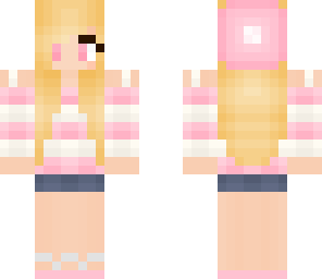 beret girl pink