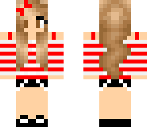 striped sweater girl