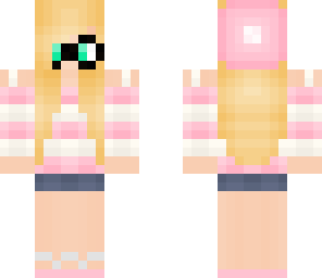 beret girl pink nerdified
