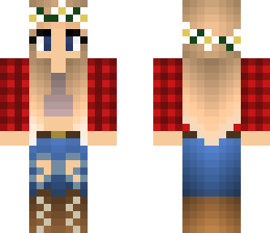 checkered girl