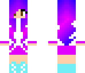 purple girl