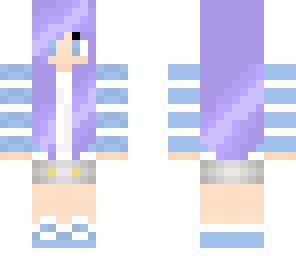 blue and purple