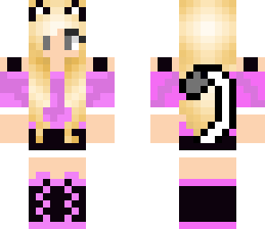 pink kitty girl 2