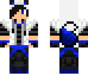 blue wolf-boy