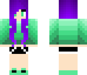 purple girl