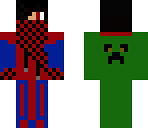 blue and red guy