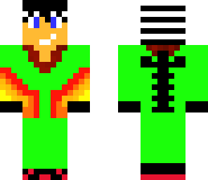 green flame