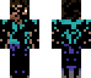 herobrine with tar on hem