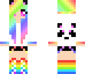 rainbow panda
