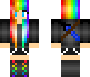 rainbow girl edited
