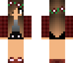 flannel girl edit