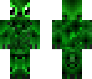 green furry alien thing
