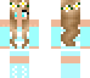 blue summer girl