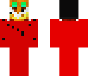 green eyed red and black guy
