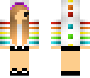 rainbow chibi girl