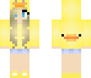 edited duck girl