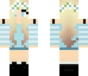 blue girl