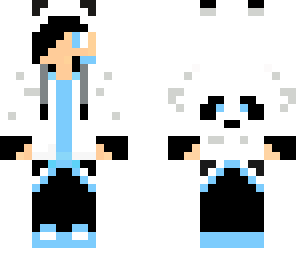 panda boy blue