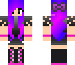 purple punk girl
