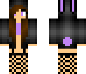 purple playboy girl