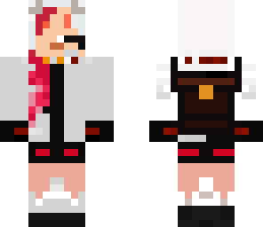 pink fox girl traveler that is a gamer