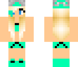 mint bikini tomboy