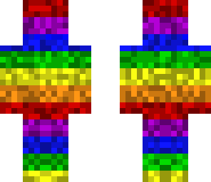 rainbow skin