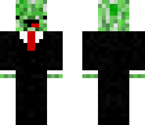 derpy creeper in a tux