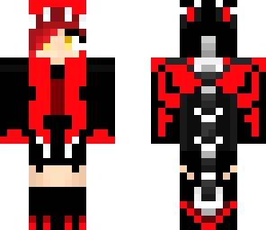 red scale dragon girl