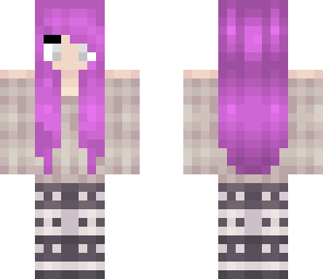 purple chibi