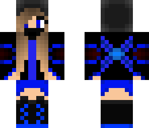 assassin girl -blue-