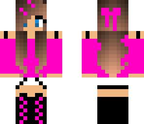 pink cute girl