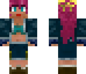 pink-haired girl reprise