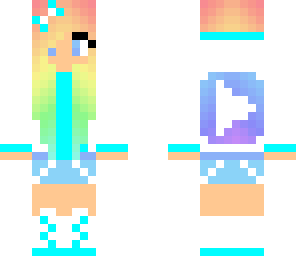 rainbowcolaz youtuber skin