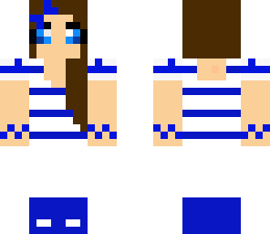 blue all the way through