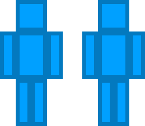 blue derp man