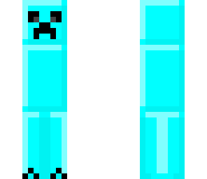 blue cube creeper