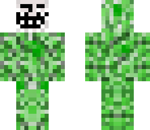 creeper mit trollmaske