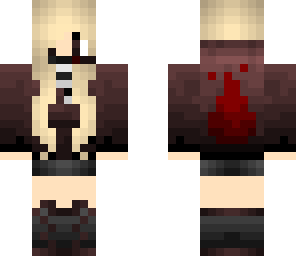 bloody fire girl