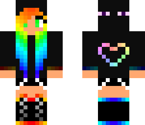 rainbow enderman fangirl