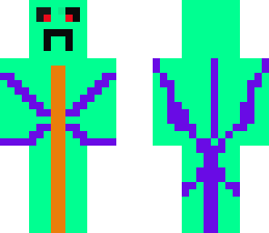 turquoise creeperman