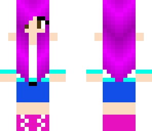purple hair girl 10 likes please