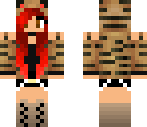 red tiger girl