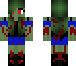 bloodied zombie girl