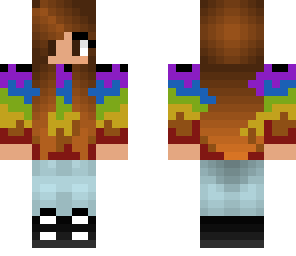 rainbow girl
