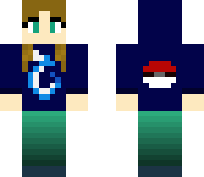 pokemon trainer girl dragonair