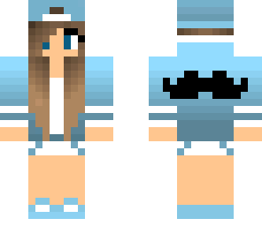 mustache tomboy
